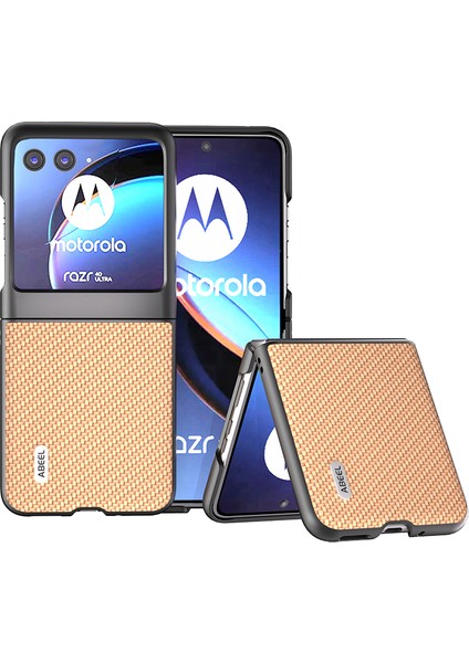 For Motorola Razr 40 Ultra Karbon Fiber Cep Telefonu Kılıfları (Yurt Dışından)