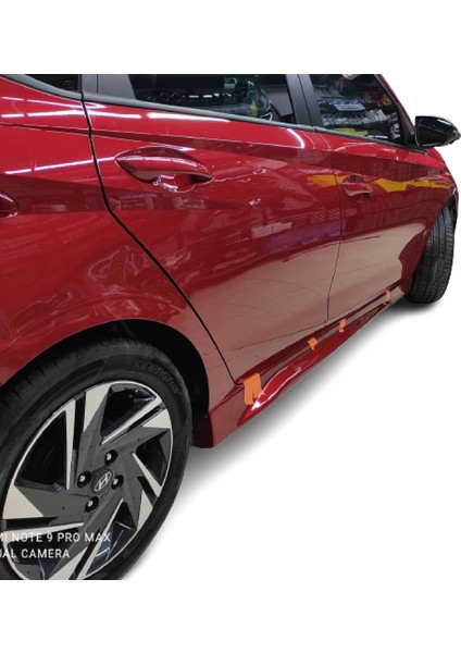 Hyundai I20 (2014 - 2020) Custom Yan Marşpiyel Seti (Plastik)