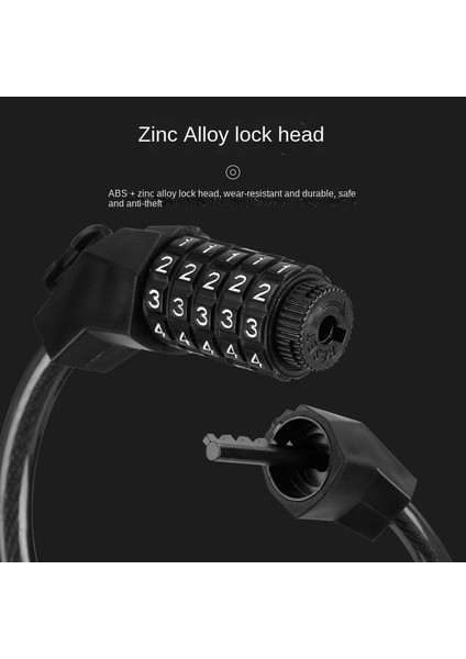 Beş Haneli Hırsızlığa Karşı Şifreli Kilit (Yurt Dışından) modelleri