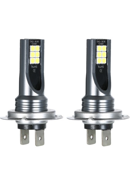 H7 Araba LED Sis Farları 200 W Far Ampuller Kiti 6000 (Yurt Dışından)