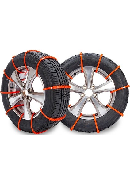 20 Araba Kar Kaymaz Kablo Bağı Zincirleri (Yurt Dışından)