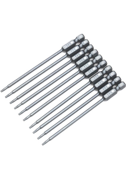 1/4 Altıgen Şaftlı Içi Boş Plummer Ucu Orta Delik Altı Yıldız Tornavida Ucu 50MM75MM100MM150MM (Yurt Dışından)