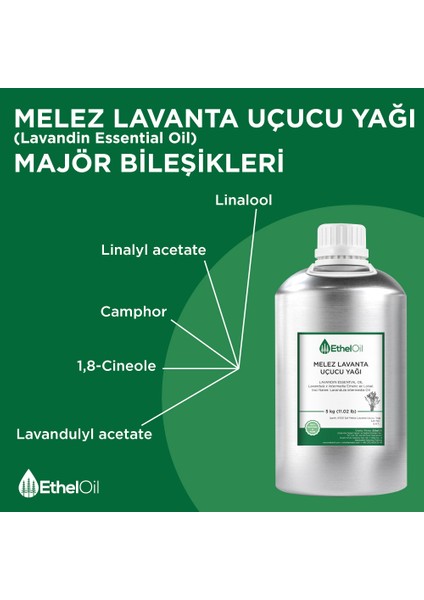 Melez Lavanta(Lavandin) Uçucu Yağı 5 kg Lavandin Oil fırsatları