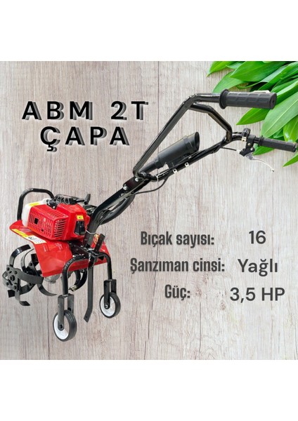 Benzinli Mini Çapalama Makinesi 2 Zamanlı