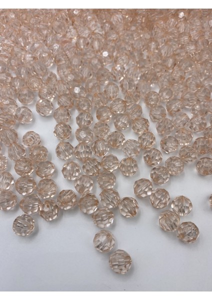 100GR 10MM Mercan / Somon Petek Model Akrilik Boncuk,takı,çanta Yapım Boncuğu (100GR,~210 Adet) modelleri