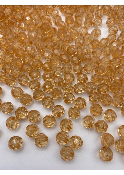 100GR 10MM Turuncu Renk Petek Model Akrilik Boncuk,takı,çanta Yapım Boncuğu (100GR,~210 Adet) fiyatları