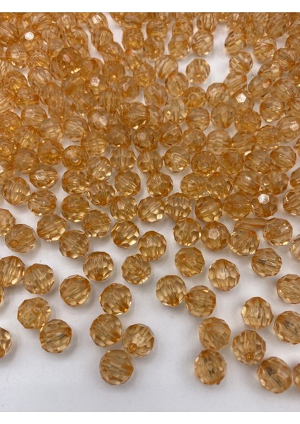 100GR 10MM Turuncu Renk Petek Model Akrilik Boncuk,takı,çanta Yapım Boncuğu (100GR,~210 Adet) modelleri