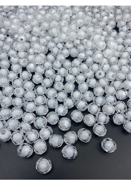 10MM Içi Boncuklu Şeffaf Akrilik Petek Model Boncuk,takı,çanta Yapım Boncuğu (100GR,~200 Adet) modelleri