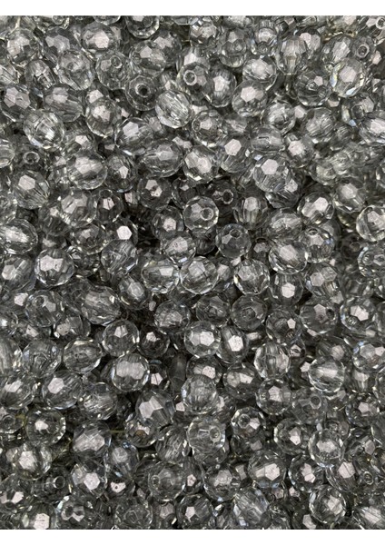 50GR 8mm Gri / Füme / Antrasit Renk Petek Model Akrilik Boncuk,takı,çanta Boncuğu (50GR,~200 Adet) fiyatları