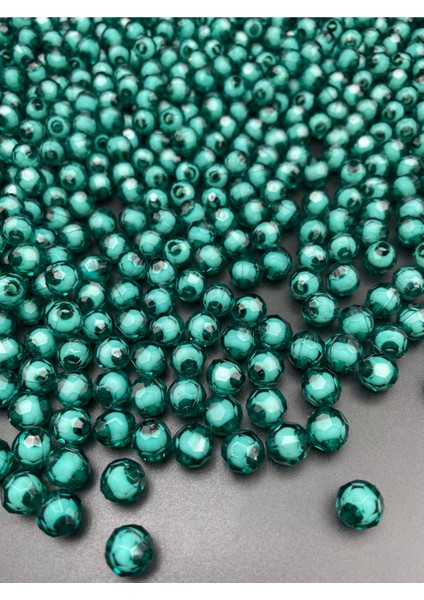 10MM Içi Boncuklu Zümrüt Yeşili Renk Akrilik Petek Model Boncuk,takı,çanta Boncuğu (100GR,~200 Adet) fiyatları