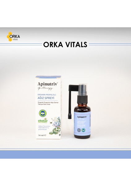 Organik Propolisli Ağız Spreyi 30 ml