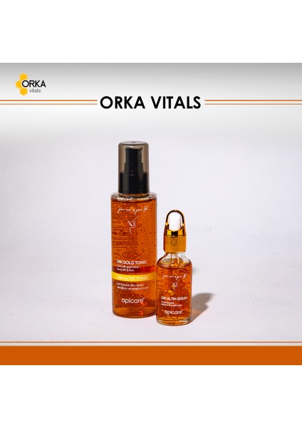 24K Altın, Canlandırıcı, Nemlendirici, Besleyici ve Sıkılaştırıcı Tonik 150 ml