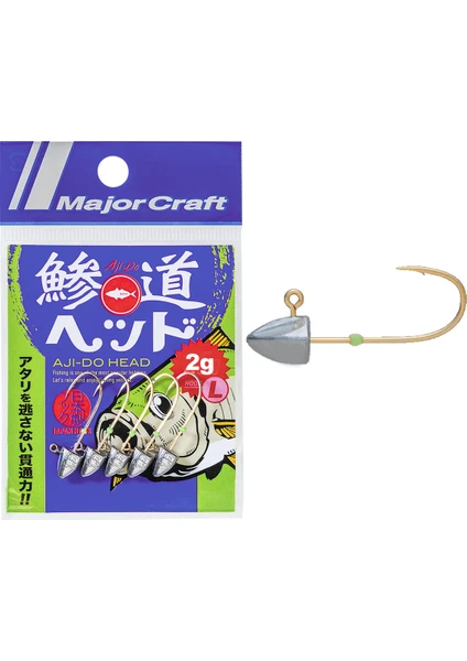 Major Craft Ajido Jighead 2.0gr - L (5 Adet)