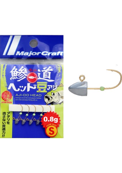 Ajido Jighead 0.8gr - S (5 Adet)