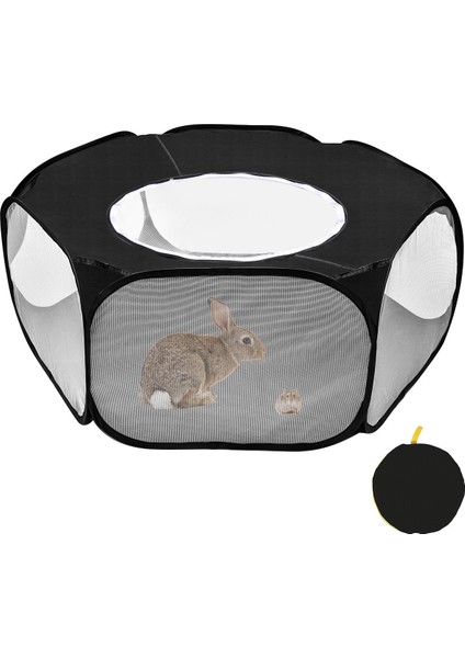 Katlanır Evcil Hayvan Muhafazası Tavşan Açık Kapalı Hamster Oyunu Egzersiz Sürünen Küçük Hayvan Çadırı (Yurt Dışından) fırsatları