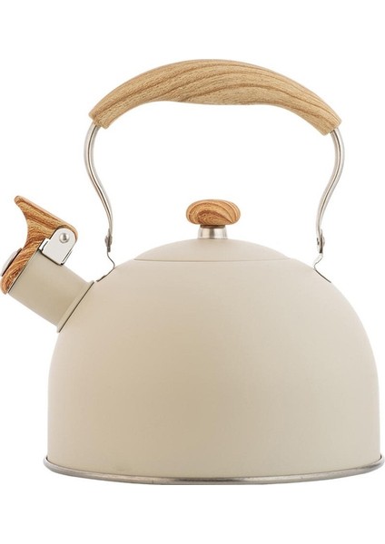 2.5l Kamp Için Çay Isıtıcısı - Bej (Yurt Dışından)