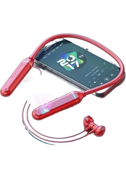 Dijital Ekran 5.2 ile Bluetooth Kulaklık Asılı Boyun (Yurt Dışından)