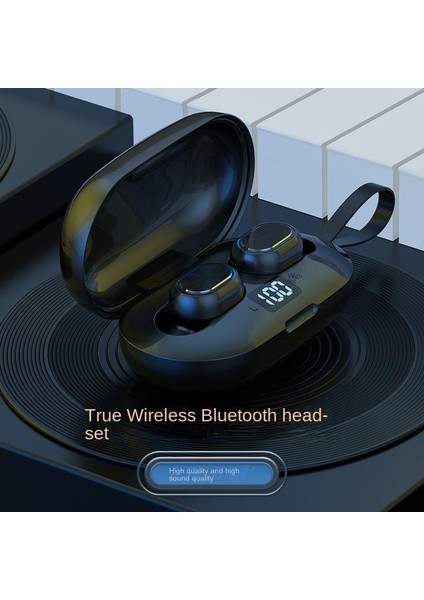 Kablosuz Kulak Ipi Taşınabilir Moda Mini Yüksek Kaliteli Bluetooth Kulaklık (Yurt Dışından)
