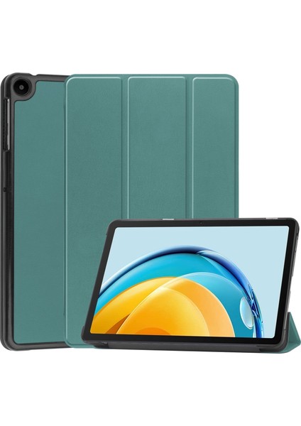 Shin-Wo Huawei Matepad Se 10.4'' Flip Folio Ultra Ince Pu-Deri Sert Kapak Tablet Kılıfı (Yurt Dışından)