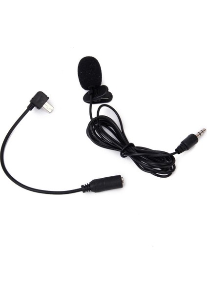 Flameer 3.5mm Mini Klipsli Mikrofon Mic Motosiklet Bisiklet Gopro Hero3 / 3 + / 4 (Yurt Dışından)