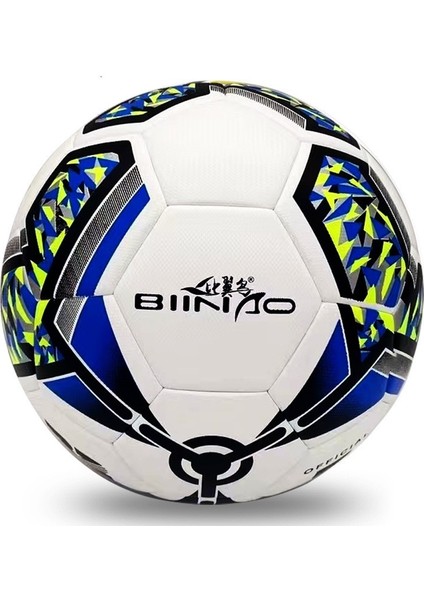 Buzlu Futbol Pu Dikişsiz Isı Yapışkanlı Kaplama Iç ve Dış Mekan No. 5 Yetişkin Rekabet Futbolu (Yurt Dışından)
