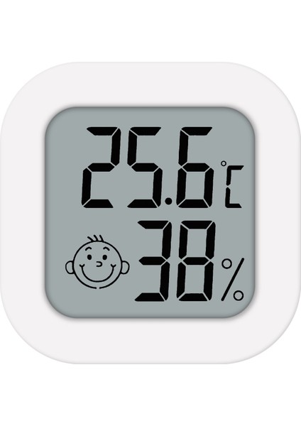 Mini Higrometre Kapalı Ev Elektronik Dijital Bebek Odası Kuru Termometre Sıcaklık Ölçer (Yurt Dışından)