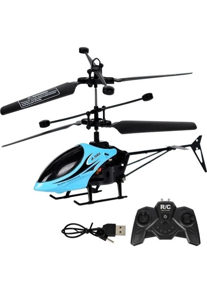 75MAH Pilli Şarj Edilebilir Uzaktan Kumandalı Helikopter - Kırmızı (Yurt Dışından)
