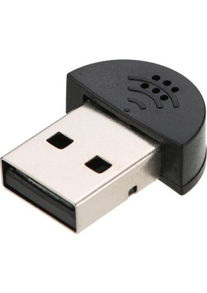 10PCS USB 2.0 Mini Mikrofon Mic Ses Adaptörü Sürücüsü Dizüstü (Yurt Dışından)