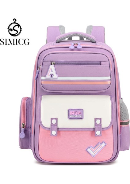 Sımıcg Ilkokul Öğrencileri 6-12 Yaş Hafif Omuz Çantası (Yurt Dışından)