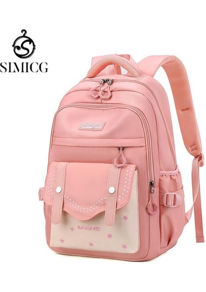 Sımıcg Ilkokul Okul Çantası 3-6. Sınıf Büyük Kapasiteli Sırt Çantası (Yurt Dışından)