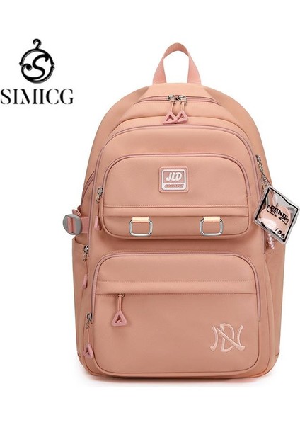 Sımıcg Seyahat Büyük Kapasiteli Sırt Çantası Öğrenci Okul Çantası (Yurt Dışından)