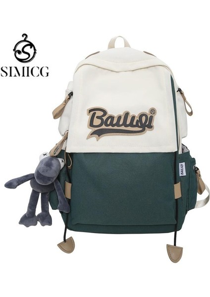 Sımıcg Sırt Çantası Lise Öğrencisi Okul Çantası Büyük Kapasiteli Öğrenci Okul Çantası (Yurt Dışından) fiyatları