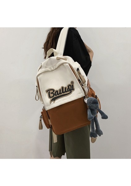 Sımıcg Sırt Çantası Lise Öğrencisi Okul Çantası Büyük Kapasiteli Öğrenci Okul Çantası (Yurt Dışından) modelleri