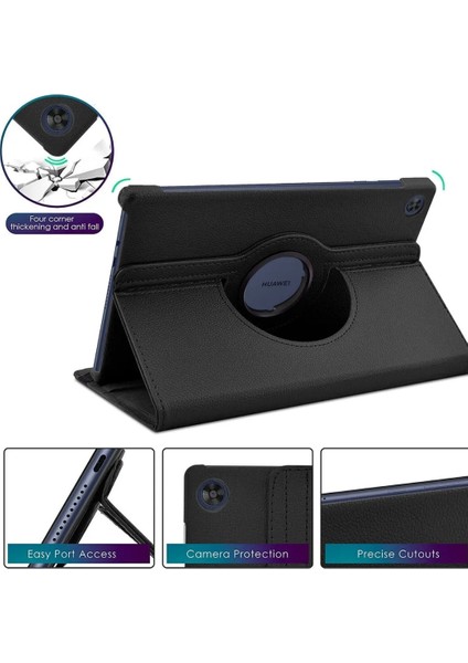 Huawei Matepad T10 T10S 10.1 Inç Uyumlu Kılıf Dönebilen Kılıf Uyku Modlu modelleri