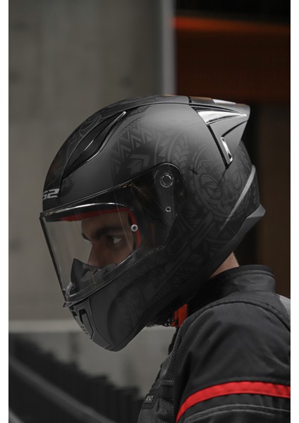 Rapıd Race Takaroa Mat Siyah Kask