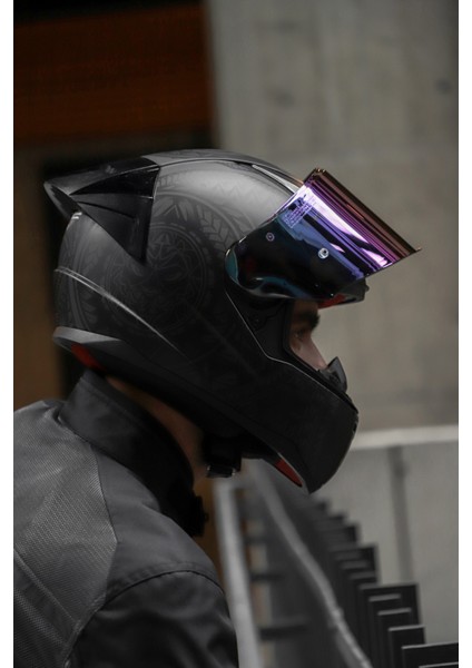 Rapıd Race Takaroa Mat Siyah Kask C2