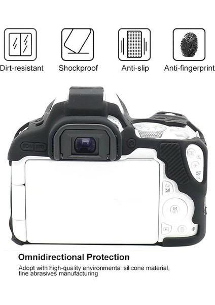 Canon Eos 250D Için Yumuşak Silikon Koruyucu Kılıf (Yurt Dışından) fiyatları