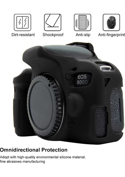 Canon Eos 800D Için Puluz Yumuşak Silikon Koruyucu Kılıf (Yurt Dışından) fırsatları