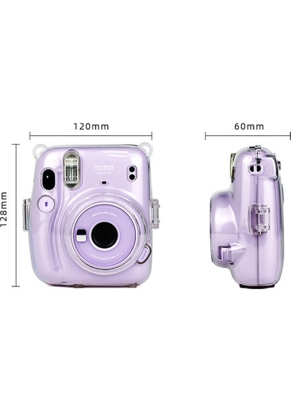 Fujıfılm Instax Mini 11 Için Richwl Kristal Kılıf (Yurt Dışından)