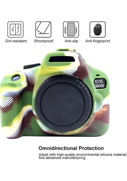 Canon Eos 3000D / 4000D Için Silikon Koruyucu Kılıf (Yurt Dışından) fırsatları