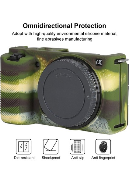 Sony ZV-E10 Için Yumuşak Silikon Koruyucu Kılıf (Yurt Dışından) fırsatları