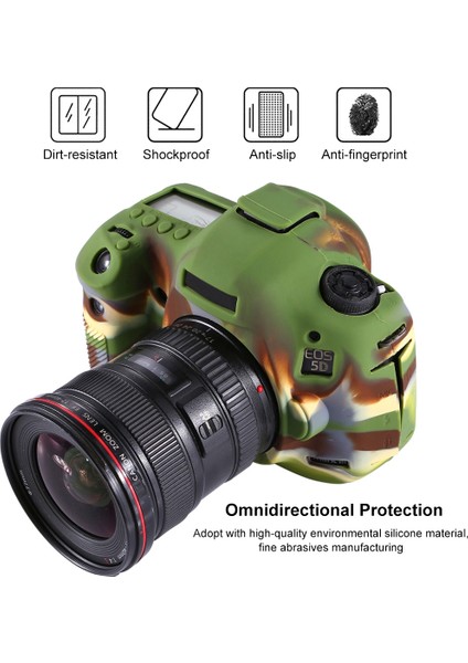 Canon Eos 5d Mark Iıı Için Yumuşak Silikon Koruyucu Kılıf (Yurt Dışından) fırsatları