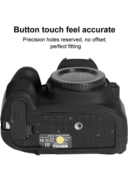 Nikon D5200 Için Silikon Koruyucu Kılıf (Yurt Dışından) indirimleri