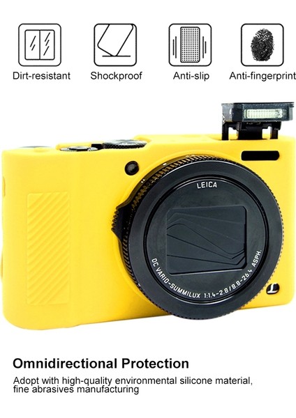 Panasonic Lumix LX10 Için Yumuşak Silikon Koruyucu Kılıf (Yurt Dışından) fırsatları