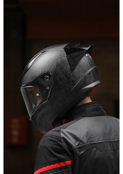 Rapıd Race Takaroa Mat Siyah Kask