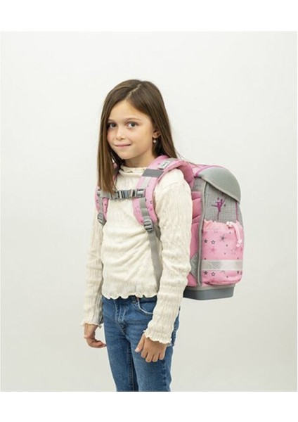 Ballet Light Pink Tokalı Okul Çantası 403-13/AG fırsatları