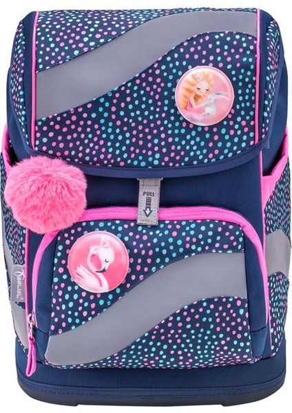 Amazing Polka Dot 2 Mıknatıslı Okul Çantası 405-51/AG-6