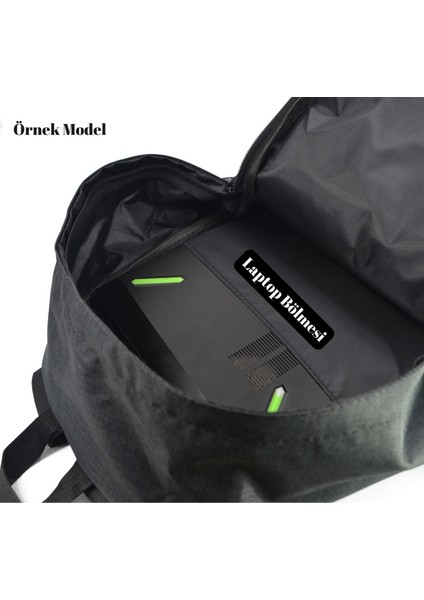 Geniş Hacimli Çok Gözlü Laptop Bölmeli Ortopedik Lise Ortaokul Sırt Çantası fırsatları