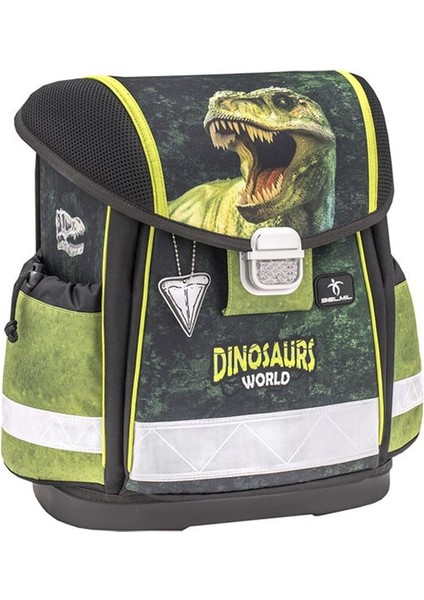 Dinosaur World 2 Tokalı Okul Çantası 403-13/AG indirimleri