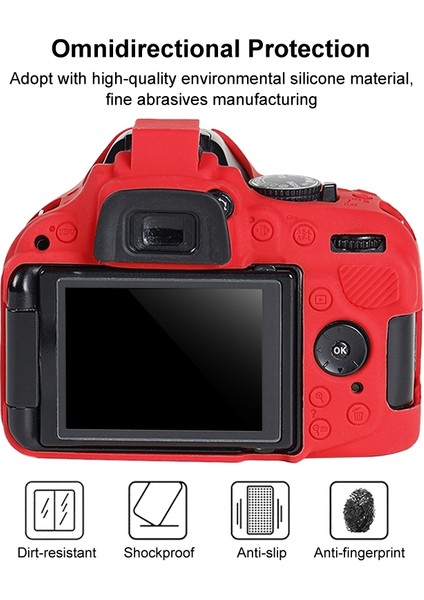 Nikon D5200 Için Silikon Koruyucu Kılıf (Yurt Dışından) modelleri